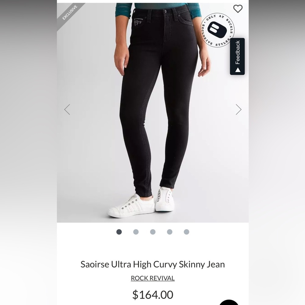 Rock Revival Saoirse Ultra High Curvy Skinny Jean 33